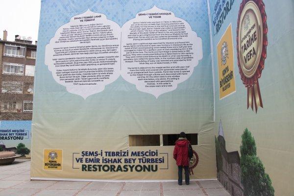 Şems-i Tebrizi'nin türbesine ziyaretçi akını