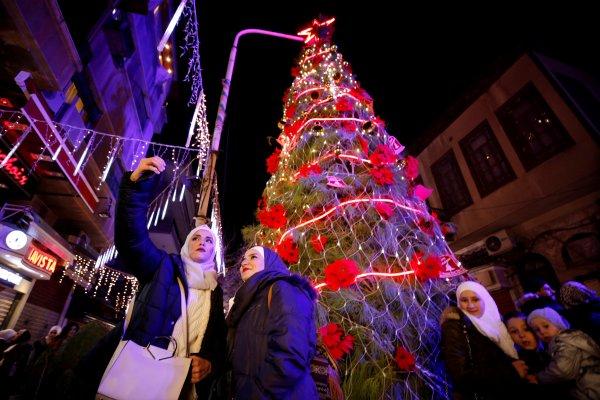 Şam Noel'e hazırlanıyor