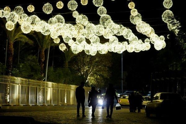 Şam Noel'e hazırlanıyor