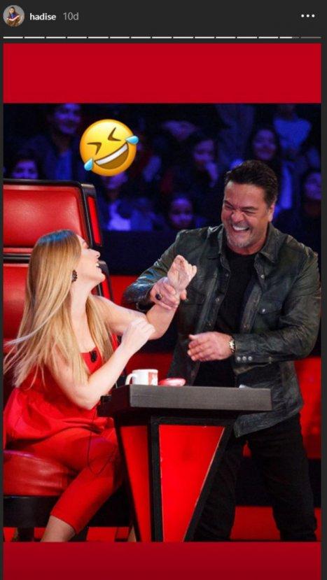 Hadise'den Beyazıt Öztürk paylaşımı