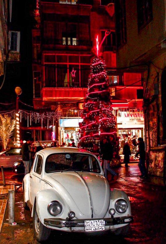 Şam'da yeni yıl coşkusu