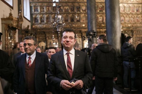 İmamoğlu'ndan dini liderlere Noel ziyareti