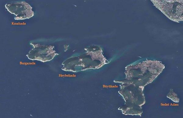 Prens Adaları için günlük gezi bütçesi