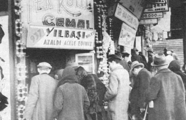 1968 yılı Milli Piyango'nun talihlisi: İsmet İnönü