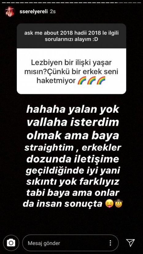 Serel Yereli'den bakirelik itirafı