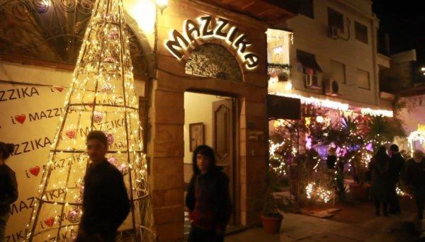 Şam'da yılbaşı kutlaması