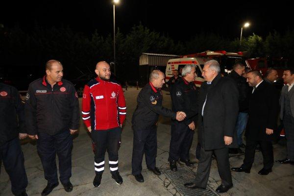 İBB Başkanı Mevlüt Uysal yeni yıla Büyükçekmece'de girdi