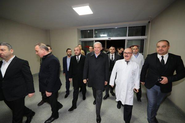 İBB Başkanı Mevlüt Uysal yeni yıla Büyükçekmece'de girdi