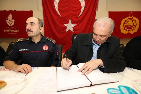 İBB Başkanı Mevlüt Uysal yeni yıla Büyükçekmece'de girdi