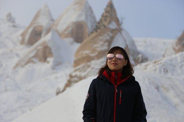 Kapadokya'ya turistlerden ziyaret akını