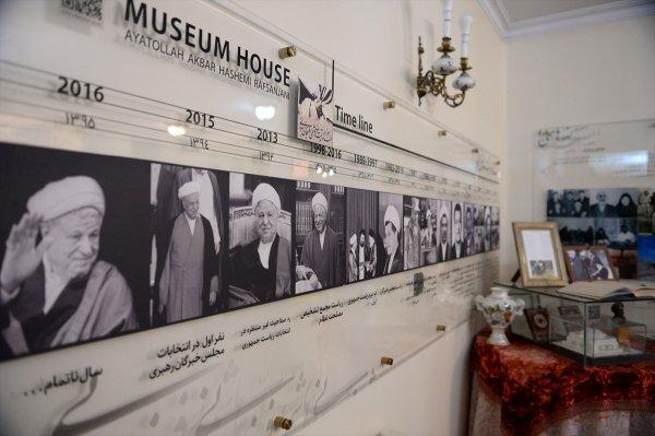 Rafsancani Müze Evi'ndeki balmumu heykeller