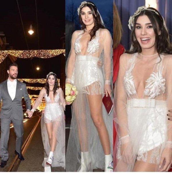 Sinan Akçıl'dan gelinlik tepkisi: Giyinmemiş bu