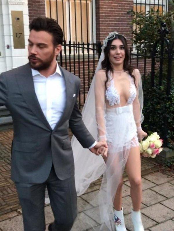 Sinan Akçıl'dan gelinlik tepkisi: Giyinmemiş bu