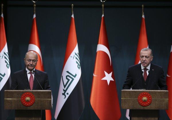 Recep Tayyip Erdoğan-Berhem Salih ortak basın toplantısı