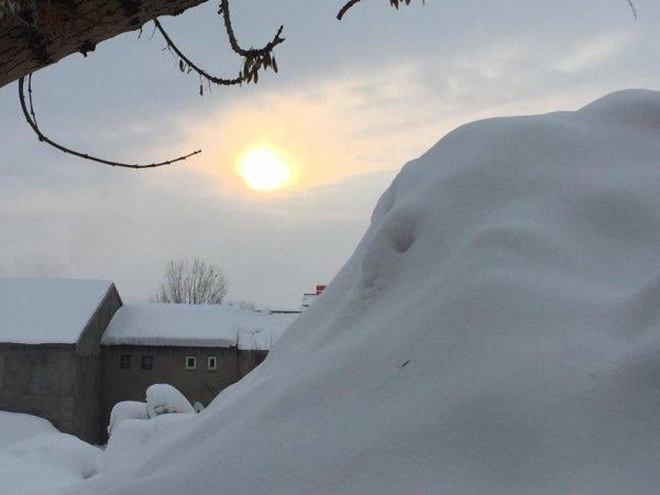 Bingöl'de her gün 70 kamyon kar temizleniyor