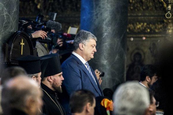 Poroşenko İstanbul'da pazar ayininde