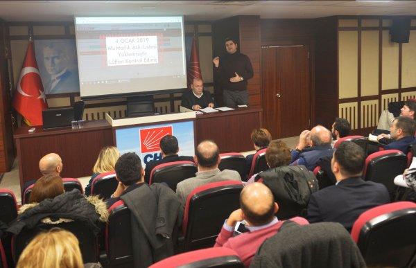 Onursal Adıgüzel seçim güvenliği çalışmalarında