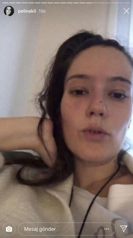 Pelin Akil yine hasta