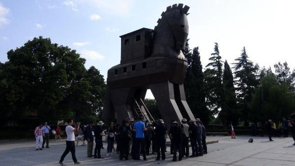 Troya'da son 10 yılın ziyaretçi rekoru kırıldı