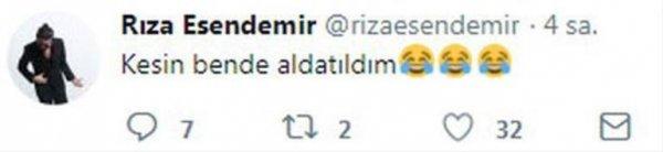 Rıza Esendemir'den İrem Derici göndermesi