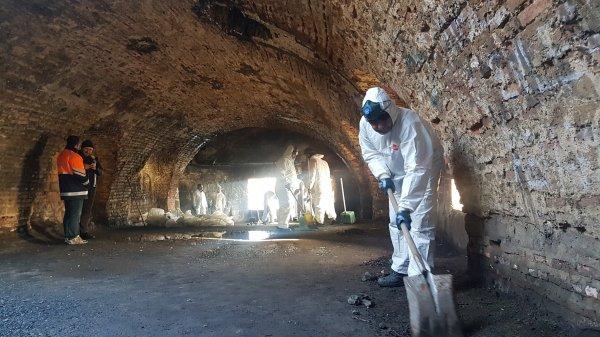 Tarihi Garipçe Kalesi temizlendi