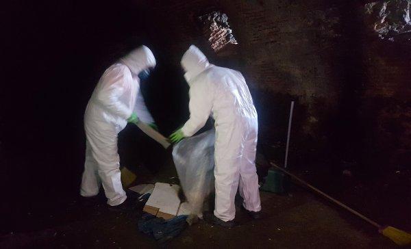 Tarihi Garipçe Kalesi temizlendi