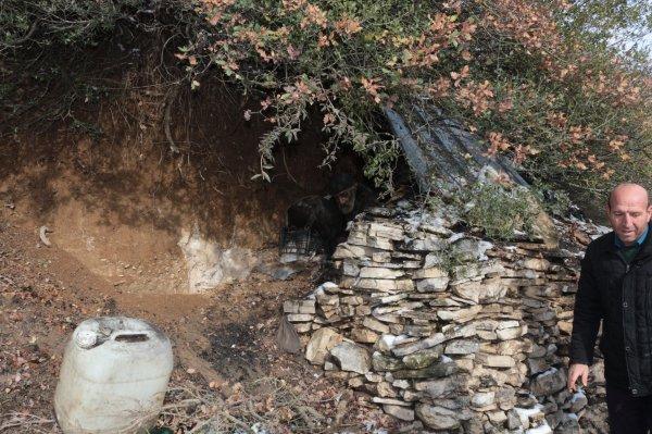 40 yıldır mağarada yaşayan Balıkesirli