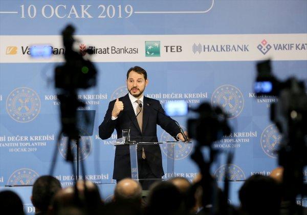 Bakan Albayrak KOBİ'lere yeni kredi paketini açıkladı