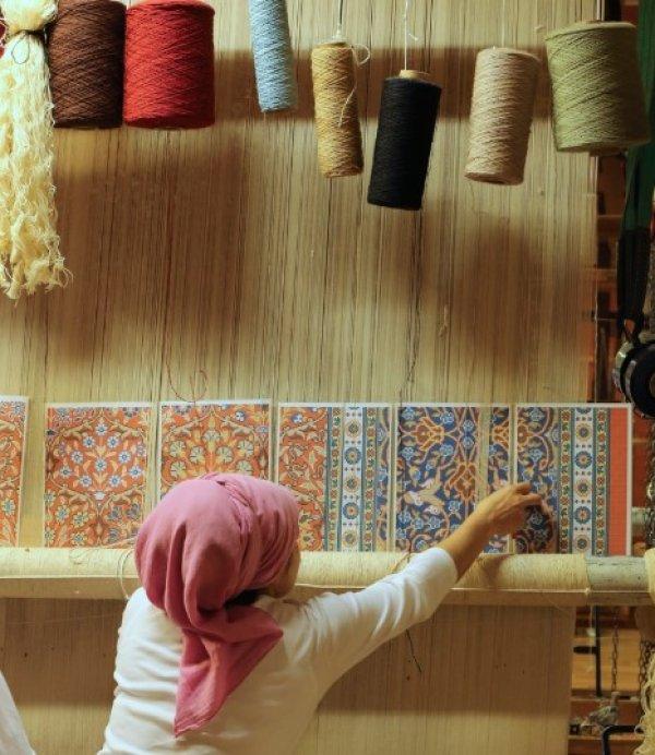 Asırlık halı desenleri hafızalardan silinmeyecek