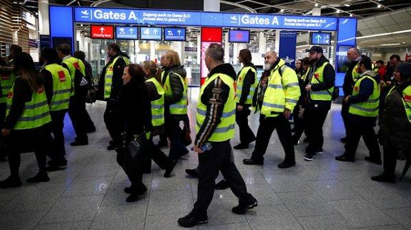 Almanya'da 6 havalimanında güvenlikçi grevi yapılacak