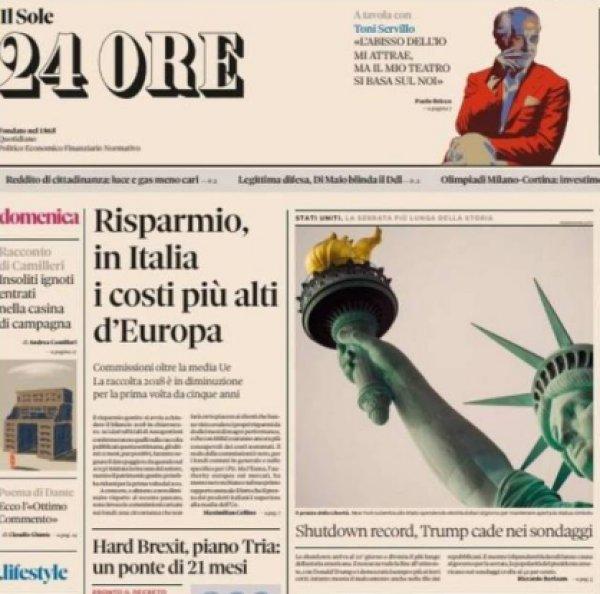 Dünyada pazar manşetleri