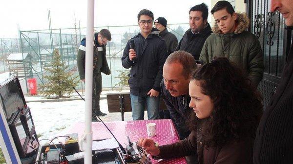 Liseli öğrencilerden başarılı İHA testi