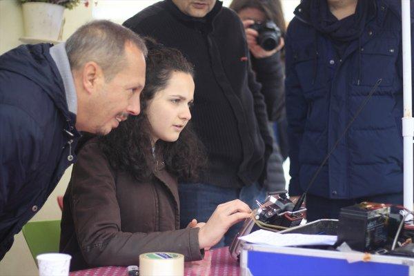 Liseli öğrencilerden başarılı İHA testi