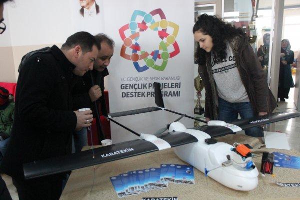 Liseli öğrencilerden başarılı İHA testi