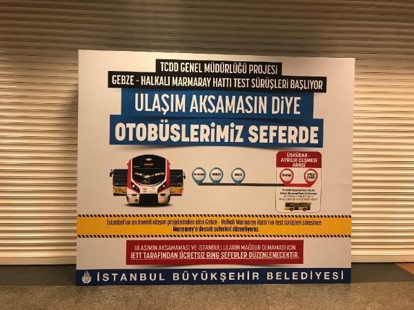 Ayrılık Çeşmesi istasyonu geçici olarak kapatıldı