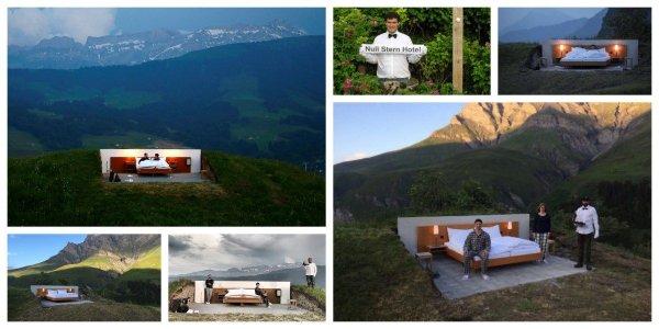 İsviçre Alpleri'nde yıldızları saymakla bitmeyen otel