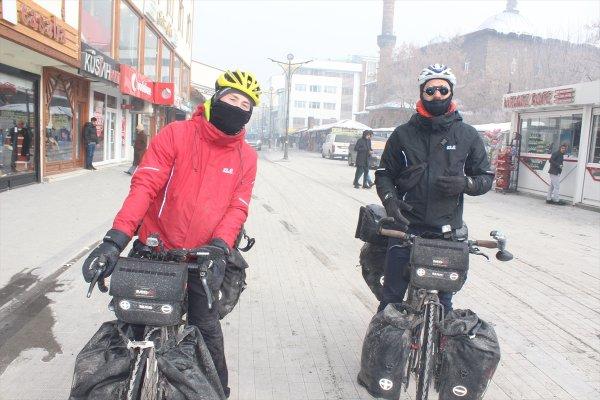 Bisikletli gezginler: Türkiye'de en çok çayı sevdik