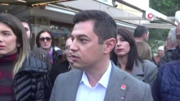 Muğla Marmaris'te CHP'liler arasında tartışma çıktı