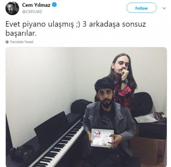 Cem Yılmaz sözünü tuttu