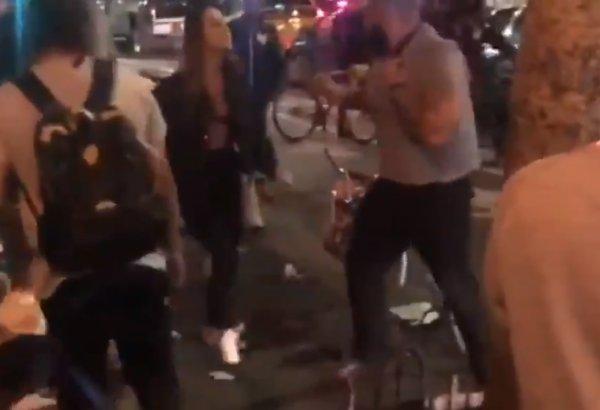 ABD'de kadınları yumruklayan adam