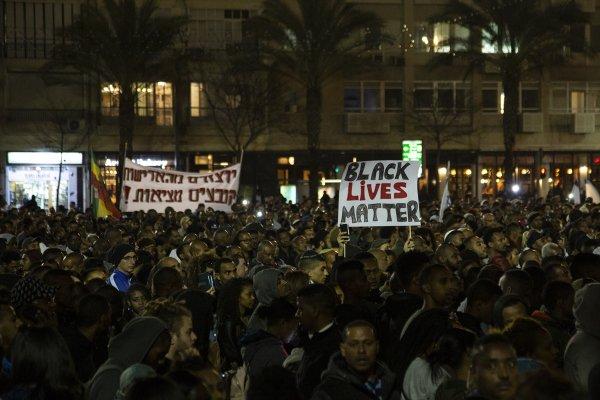İsrail'deki Etiyopyalılar polis şiddetini protesto etti