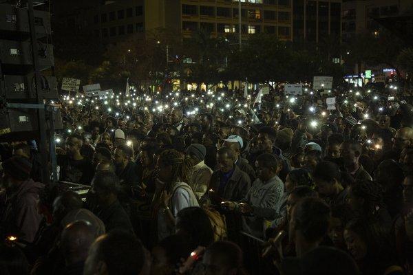 İsrail'deki Etiyopyalılar polis şiddetini protesto etti