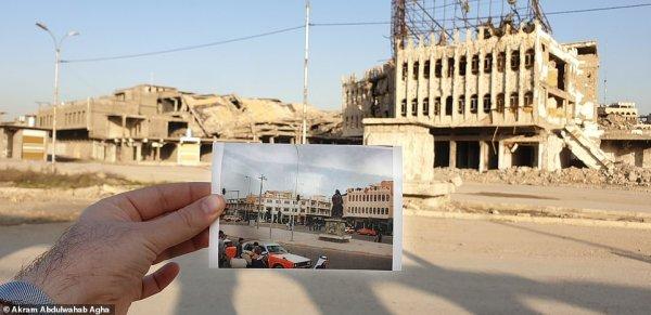 ABD askeri tarafından harabeye çevrilen Musul