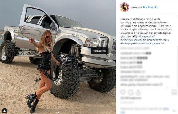 Ivana Sert'ten aşk mesajı