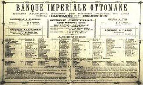 İlk Osmanlı bankası: Bank-ı Dersaadet