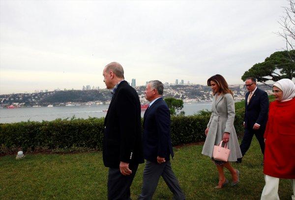 Erdoğan Ürdün Kralı II. Abdullah ile görüştü