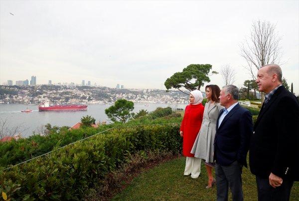 Erdoğan Ürdün Kralı II. Abdullah ile görüştü