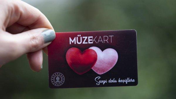 Sevgililer Günü'ne özel Müzekart