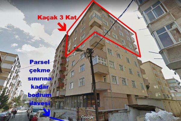 Kartal'daki binanın çökme nedeni