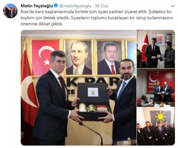 Avukatlar, Metin Feyzioğlu'nun istifa etmesini istiyor